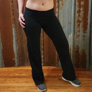 Black Fold Over SO Pants